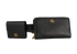 GG Double Belt Bag, &pound;450, Handbags, Black, Leather, Front view